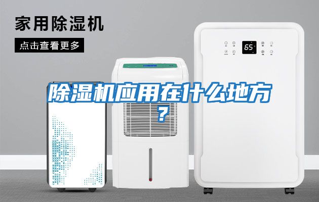 除濕機應用在什么地方？