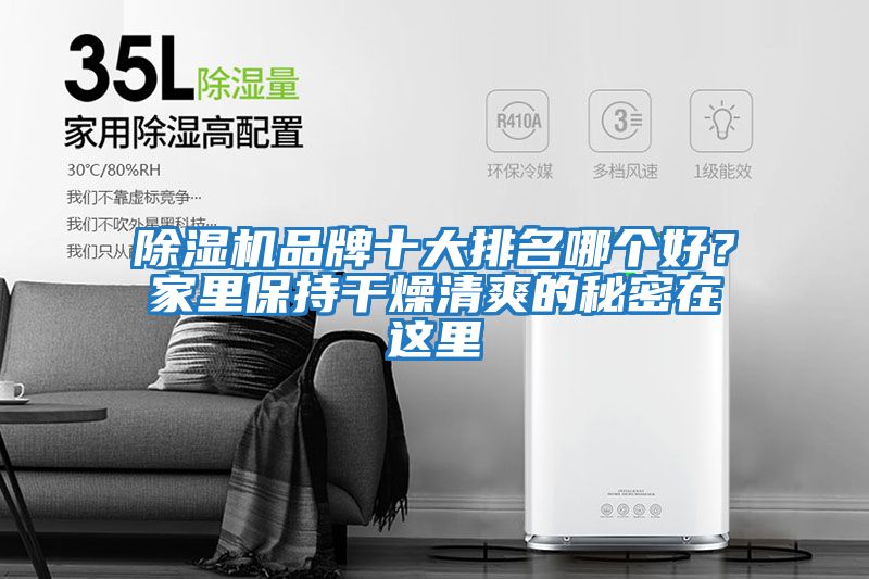 除濕機品牌十大排名哪個(gè)好？家里保持干燥清爽的秘密在這里
