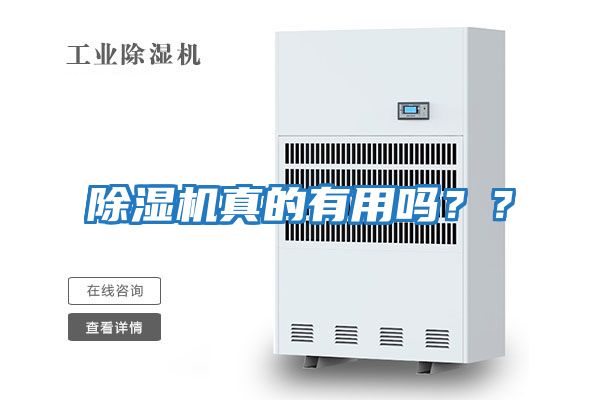 除濕機真的有用嗎？？