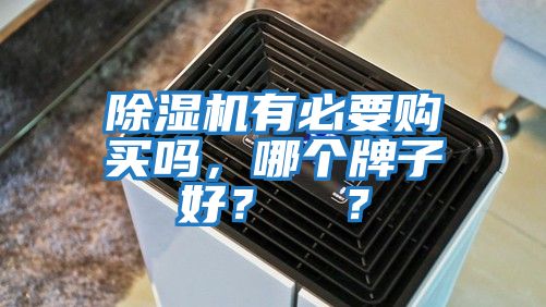 除濕機有必要購買(mǎi)嗎，哪個(gè)牌子好？  ？