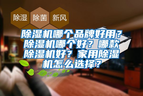 除濕機哪個(gè)品牌好用？除濕機哪個(gè)好？哪款除濕機好？家用除濕機怎么選擇？
