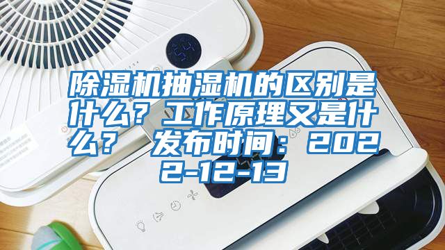 除濕機抽濕機的區別是什么？工作原理又是什么？ 發(fā)布時(shí)間：2022-12-13