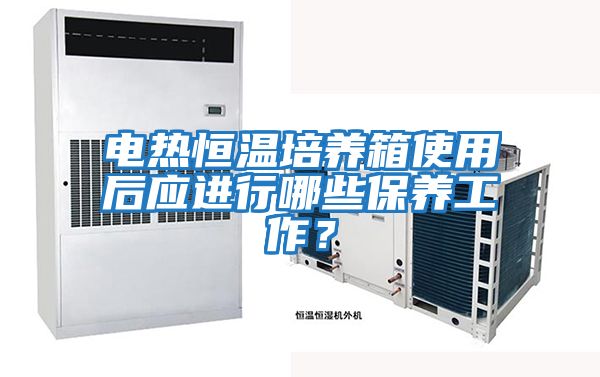 電熱恒溫培養箱使用后應進(jìn)行哪些保養工作？
