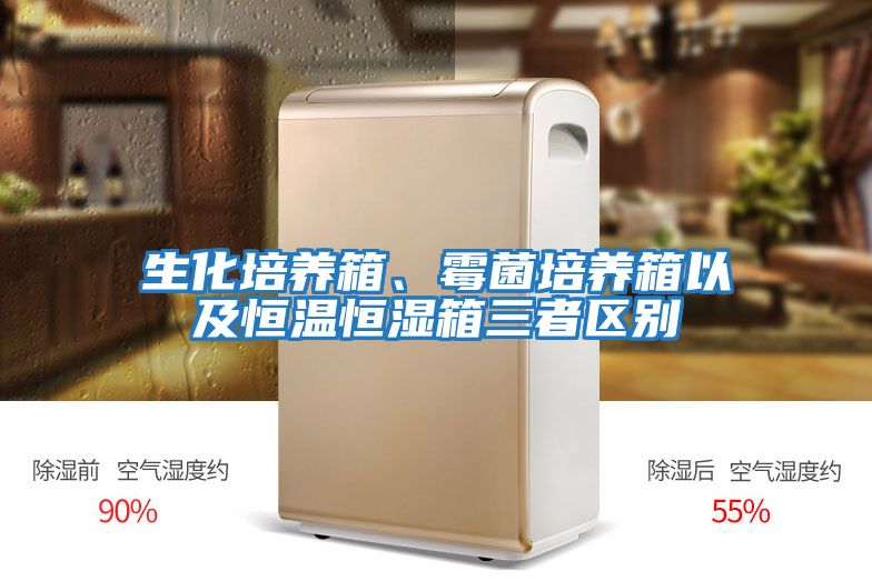 生化培養箱、霉菌培養箱以及恒溫恒濕箱三者區別