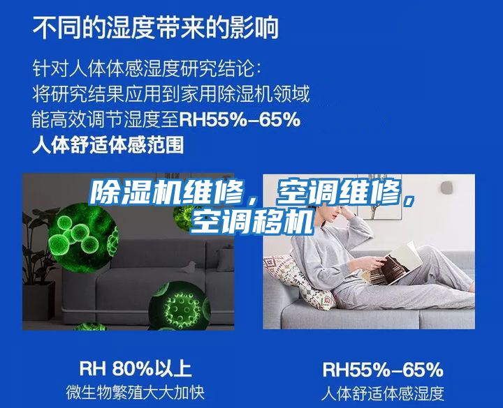 除濕機維修，空調維修，空調移機