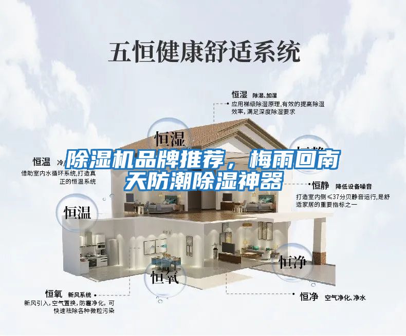除濕機品牌推薦，梅雨回南天防潮除濕神器