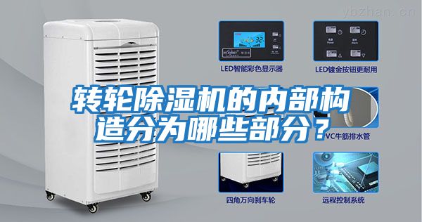 轉輪除濕機的內部構造分為哪些部分？