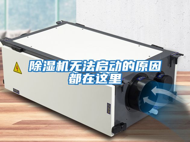 除濕機無(wú)法啟動(dòng)的原因都在這里