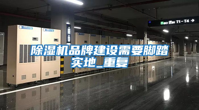 除濕機品牌建設需要腳踏實(shí)地_重復