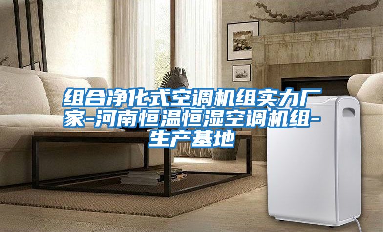 組合凈化式空調機組實(shí)力廠(chǎng)家-河南恒溫恒濕空調機組-生產(chǎn)基地