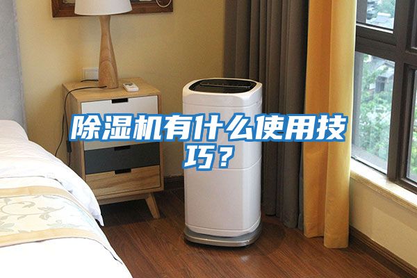 除濕機有什么使用技巧？