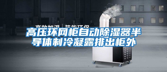 高壓環(huán)網(wǎng)柜自動(dòng)除濕器半導體制冷凝露排出柜外