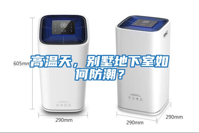 高溫天，別墅地下室如何防潮？