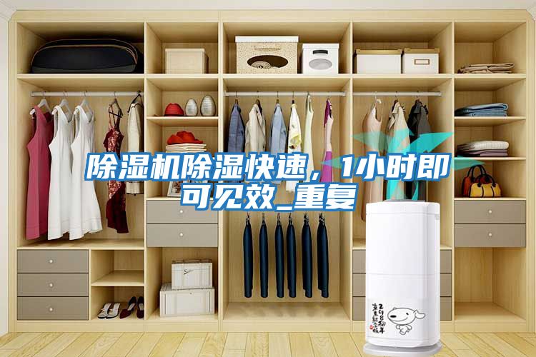除濕機除濕快速，1小時(shí)即可見(jiàn)效_重復